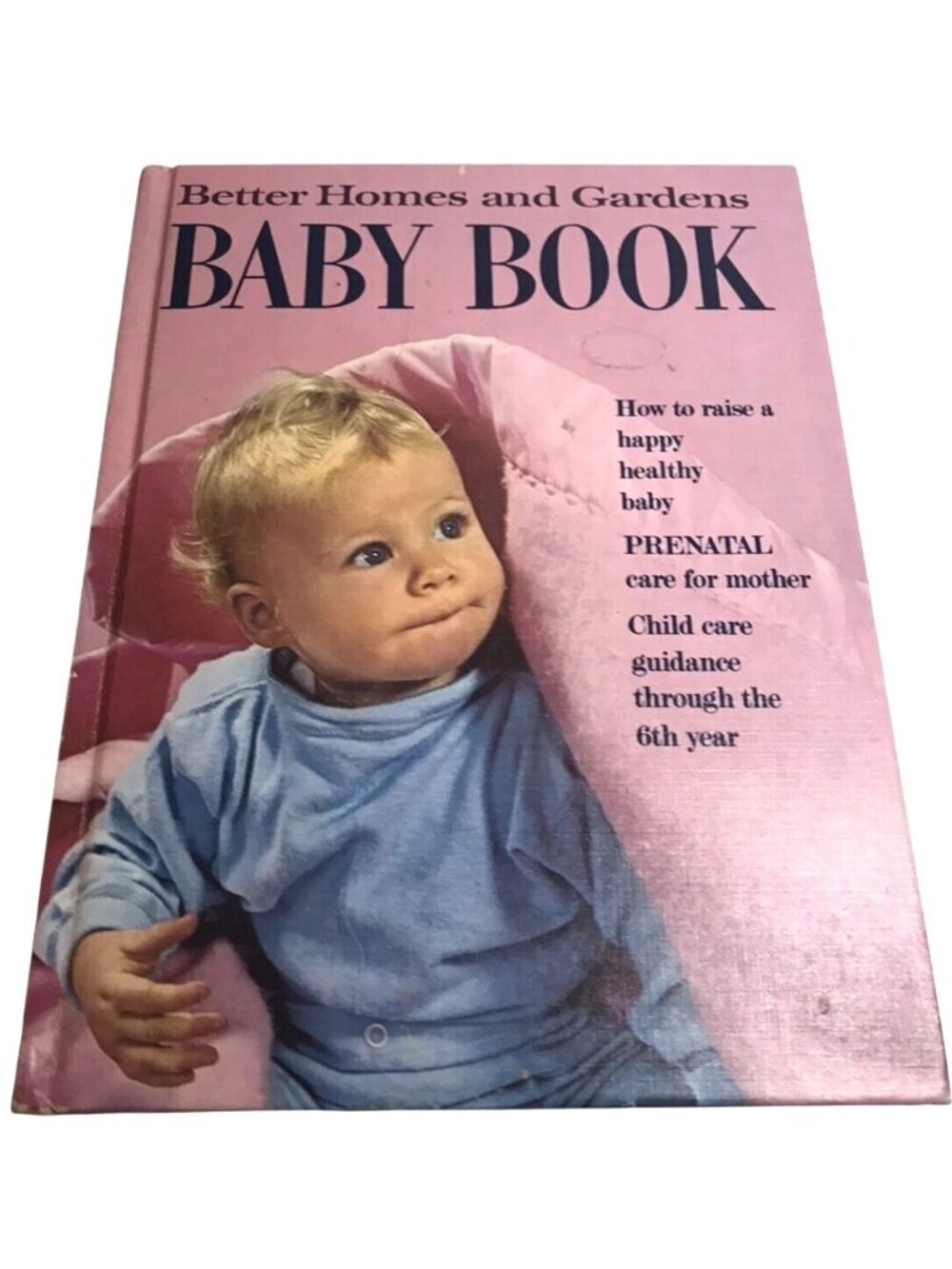 VTG Better Homes & Gardens Baby Book Prenatal Care Mother Guidance Child Health